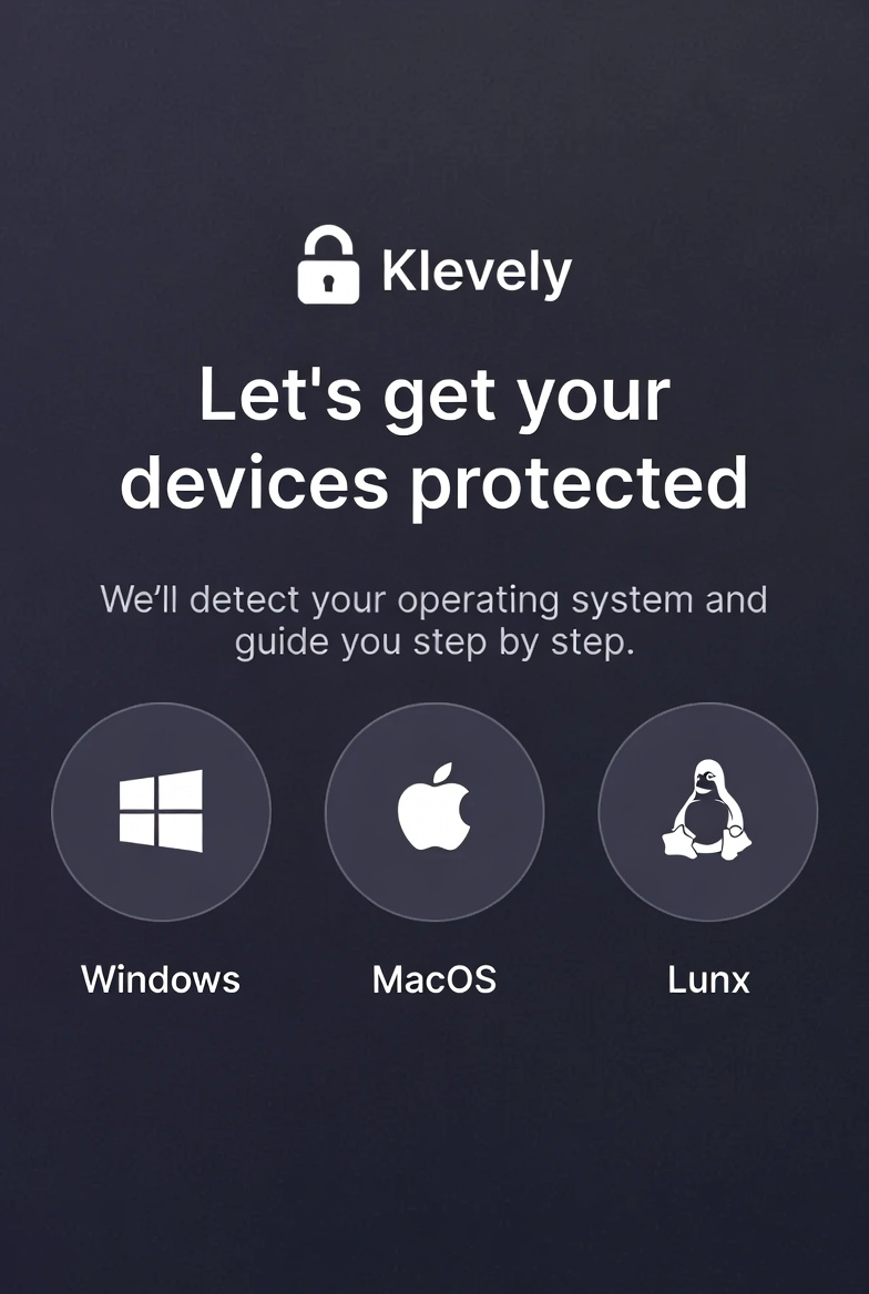 OS detection: Windows, Mac, Linux